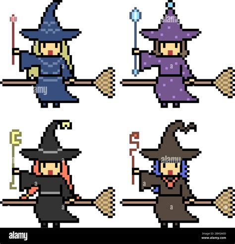Pixel witch haut